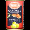Green olives chorizo SERPIS, 300g