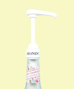 Monin 70cl glass bottle syrup pump - 10ml shot