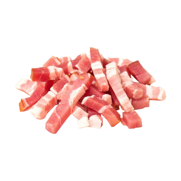 Frozen Raw Smoked Lardon 200g Terroirs.co
